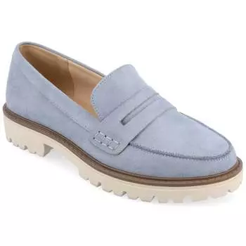 Женские балетки Kenly Tru Comfort Foam узкой ширины из коллекции Journee, синий