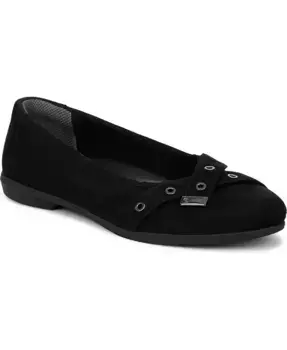 Женские балетки Kira с круглым носком, можно стирать LifeStride, черный