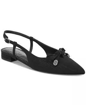 Женские балетки Lafayette с острым носком и бантом на пятке Circus NY by Sam Edelman, черный