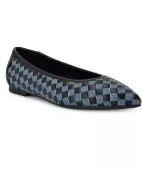 Женские балетки Largo Slip-On Nine West, синий