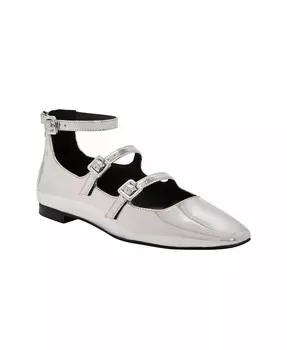 Женские балетки Мэри Джейн доверенное лицо Katy Perry, серебро