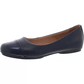 Женские балетки Maxwell из искусственной кожи с круглым носком Naturalizer, цвет french navy leather