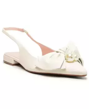 Женские балетки Mother of Pearl Arezzo, слоновая кость/кремовый