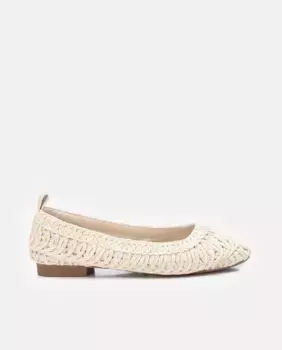 Женские балетки на плоской подошве с резиновой подошвой Xti, бежевый