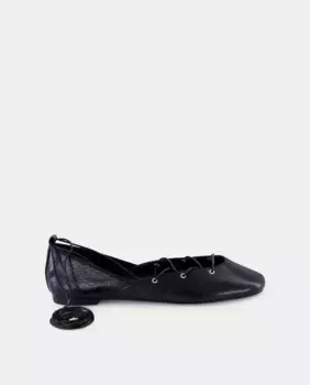 Женские балетки на плоской подошве Tintoretto, черный