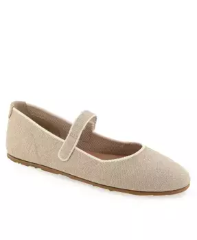 Женские балетки Perry Knit с круглым носком в стиле Mary Jane Aerosoles, золотой