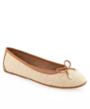 Женские балетки Pia Casual на платформе Aerosoles, коричневый/бежевый