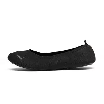 Женские балетки PUMA Illiana, цвет Black/Gold