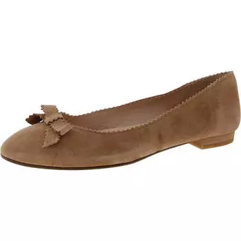 Женские балетки с бантом French Sole, цвет makeup