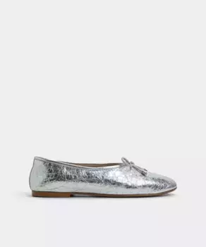 Женские балетки с квадратным носком Aldo, серебряный
