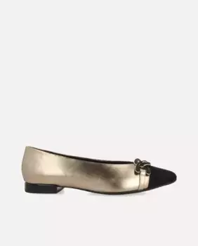 Женские балетки с устойчивой стелькой Gioseppo, серебрянный