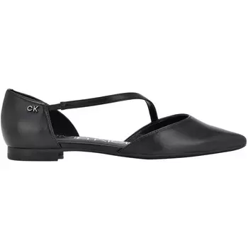 Женские балетки Sannie из искусственной кожи Calvin Klein, черный