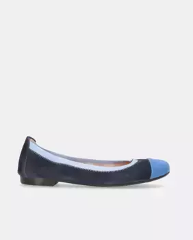 Женские балетки Shirley из мягкой замши Pretty Ballerinas, темно-синий