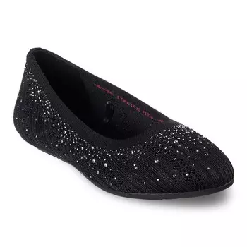 Женские балетки Skechers Cleo 2.0 Glitzy Daze, черный