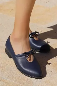 Женские балетки Skin Daily Anatomical Daily 8328-101 AYAKLAND, темно-синий