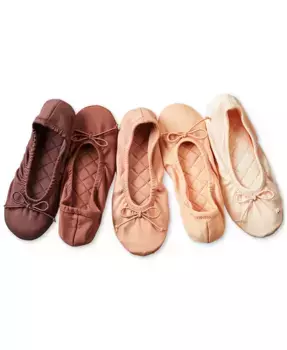 Женские балетки Sloan Comfort Spandex для дома и улицы Isotoner Signature, коричневый