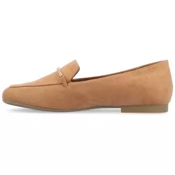 Женские балетки Tru Comfort Foam Wide Wrenn из коллекции Journee, цвет tan/suede