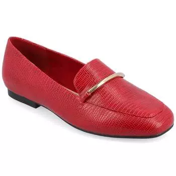 Женские балетки Tru Comfort Foam Wide Wrenn из коллекции Journee, красный