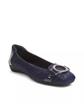 Женские балетки Umeko с открытым мысом Anne Klein, синий