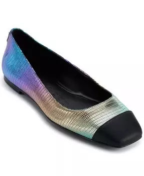 Женские балетки Zayne с квадратным носком KARL LAGERFELD PARIS, черный