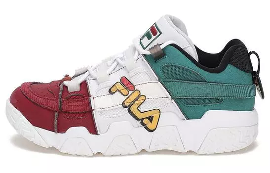 Женские баскетбольные кроссовки FILA Fusion Vintage, White/Red
