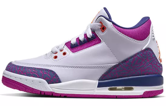 Кроссовки Jordan 3 Retro Barely Grape GS
