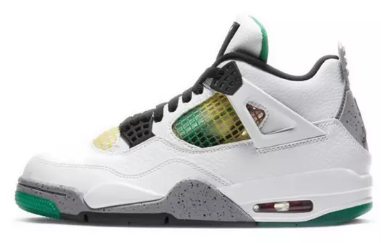Кроссовки JORDAN 4 Retro Lucid Green Rasta Women's