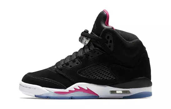 Кроссовки Jordan 5 Retro Black Deadly Pink GS