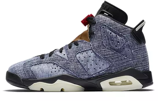 Кроссовки Jordan 6 Retro Washed Denim GS