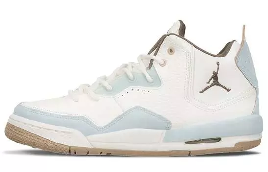 Кроссовки JORDAN Courtside 23 Vintage Basketball Shoes Women's Mid-Top White Blue