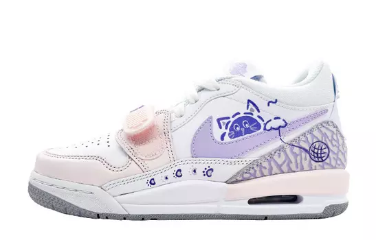 Женские баскетбольные кроссовки Jordan Legacy 312 Vintage, White