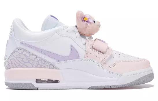 Женские баскетбольные кроссовки Jordan Legacy 312 Vintage, Pulse Magenta/Pulse Mint/Purple Rush