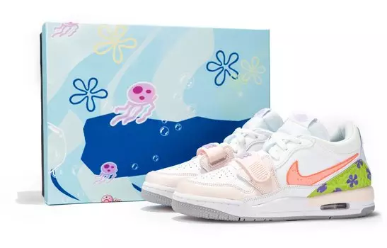 Женские баскетбольные кроссовки Jordan Legacy 312 Vintage, Pink