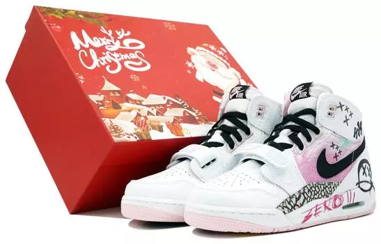 Кроссовки JORDAN Legacy 312 Vintage Basketball Shoes Women's High-Top White