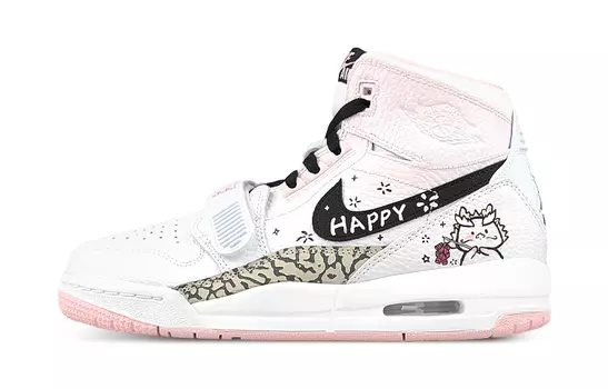 Женские баскетбольные кроссовки Jordan Legacy 312 Vintage, White