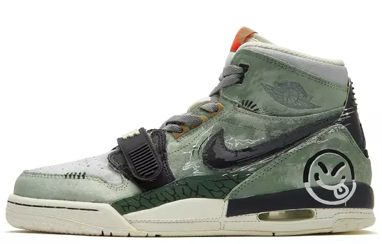 Женские баскетбольные кроссовки Jordan Legacy 312 Vintage, Olive