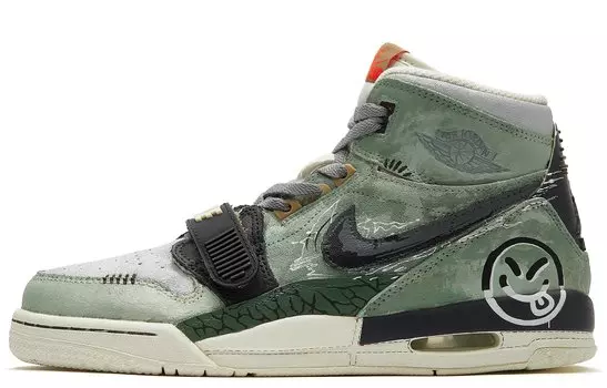 Женские баскетбольные кроссовки Jordan Legacy 312 Vintage, Olive