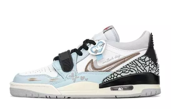 Женские баскетбольные кроссовки Jordan Legacy 312 Vintage, Blue/Brown