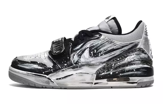 Женские баскетбольные кроссовки Jordan Legacy 312 Vintage, Black/White/Gray