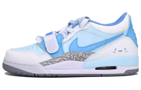 Женские баскетбольные кроссовки Jordan Legacy 312 Vintage, Light Blue