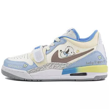 Кроссовки JORDAN Legacy 312 Vintage Basketball Shoes Women's Low-Top Blue