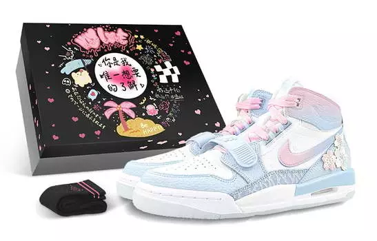 Женские баскетбольные кроссовки Jordan Legacy 312 Vintage, White