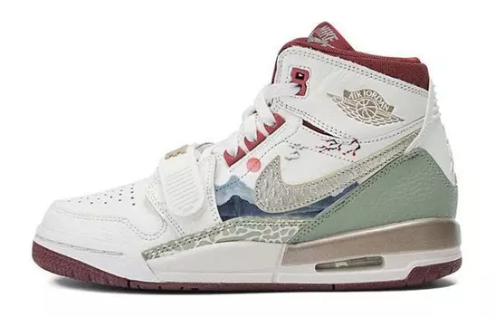 Женские баскетбольные кроссовки Jordan Legacy 312 Vintage, Green