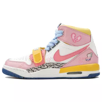 Женские баскетбольные кроссовки Jordan Legacy 312 Vintage, розовый