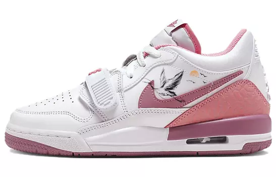 Женские баскетбольные кроссовки Jordan Legacy 312 Vintage, розовый