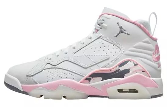 Кроссовки Jordan Vintage Basketball, белый/светло-розовый
