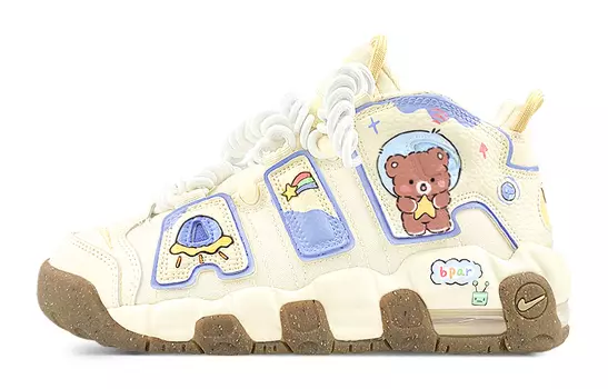 Женские баскетбольные кроссовки Nike Air More Uptempo Vintage, White