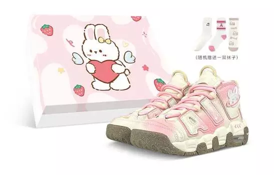 Женские баскетбольные кроссовки Nike Air More Uptempo Vintage, Off-white