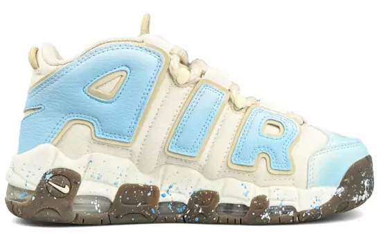 Женские баскетбольные кроссовки Nike Air More Uptempo Vintage, Off-white