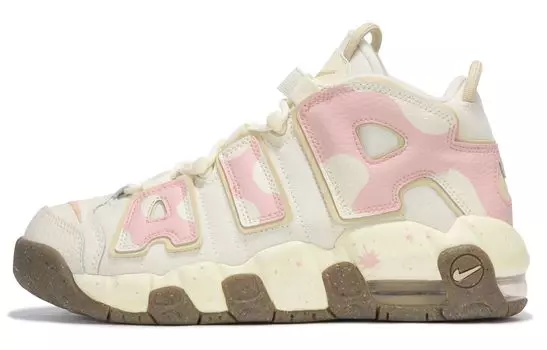 Женские баскетбольные кроссовки Nike Air More Uptempo Vintage, Off-white